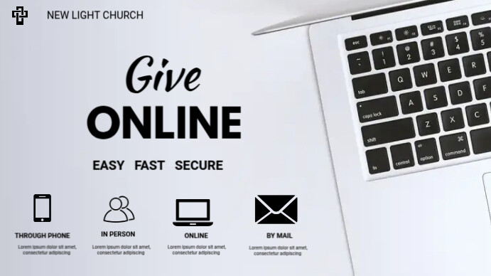 Kirche Mit Flyer Vorlage Postermywall