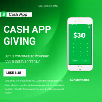 980 Cash App Customizable Design Templates Postermywall