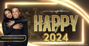 Nero New Year Celebration Okładka wydarzenia na Facebooku Template