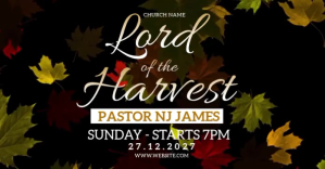 Schwarz Church Event Promotion Facebook Shared Image Template