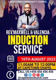 Church Inauguration Design Church Inauguration Flyer Template | PosterMyWall