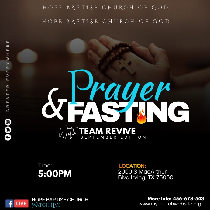 CHURCH INSTA.E Instagram 帖子 template