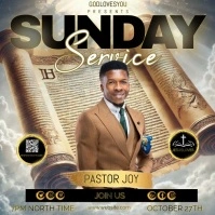 church instagram square post template