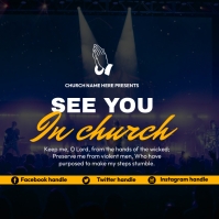 church invitation Template | PosterMyWall