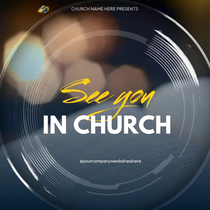 church invitation Template | PosterMyWall