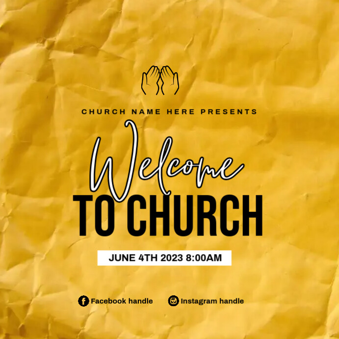 church invitation Template | PosterMyWall Church invitation Template | PosterMyWall
