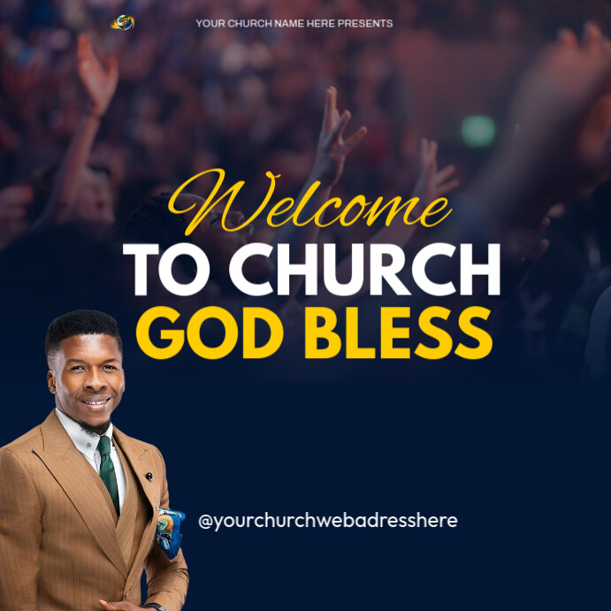 church invitation Template | PosterMyWall