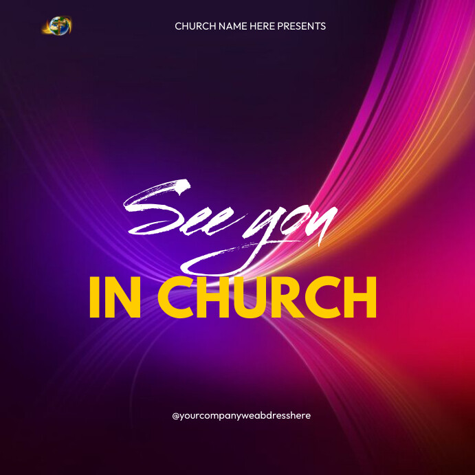 church invitation Template | PosterMyWall