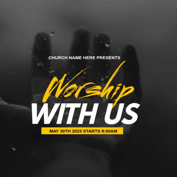 church invitation Template | PosterMyWall