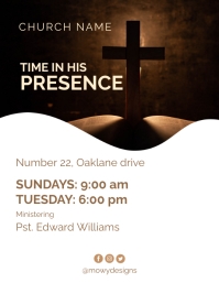 Church Invitation Flyer (1) Template | PosterMyWall