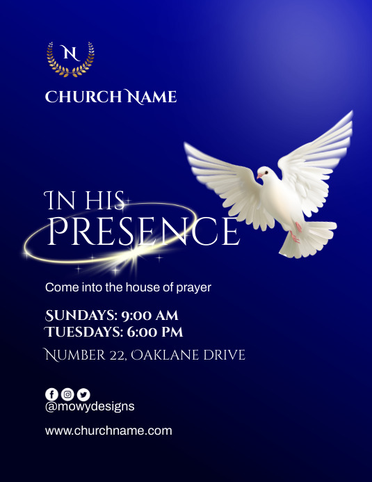 Church Invitation Flyer Template | PosterMyWall