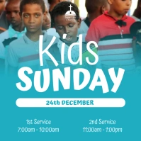 church kids sunday, church sunday school Instagram Post template
