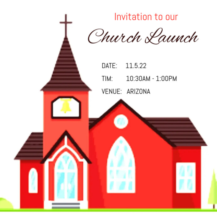 Invite To Church Church Invitation Card Design Template