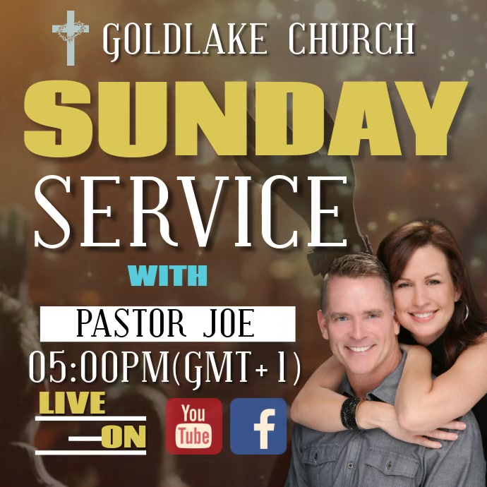 Church LIVE EVENT VIDEO TEMPLATE | PosterMyWall