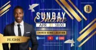 CHURCH LIVE ONLINE SERMON TEMPLATE (3) Facebook Event Cover