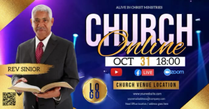 CHURCH LIVE ONLINE SERMON TEMPLATE Facebook Event Cover