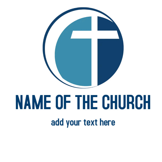 Church logo design โลโก้ template