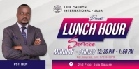 Church Lunch hour template