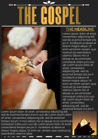 Church Magazine A5 template