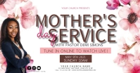 CHURCH MOTHER'S DAY SERVICE SERMON TEMPLATE Facebook Shared Image