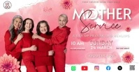 Church Mothers sunday service facebook post template