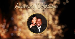 Black Church Anniversary Celebration Obraz udostępniany na Facebooku Template