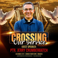 Church New Year Service Instagram Post template