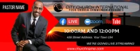 church online Portada de Facebook template