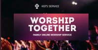Church Online Facebook Event Cover template