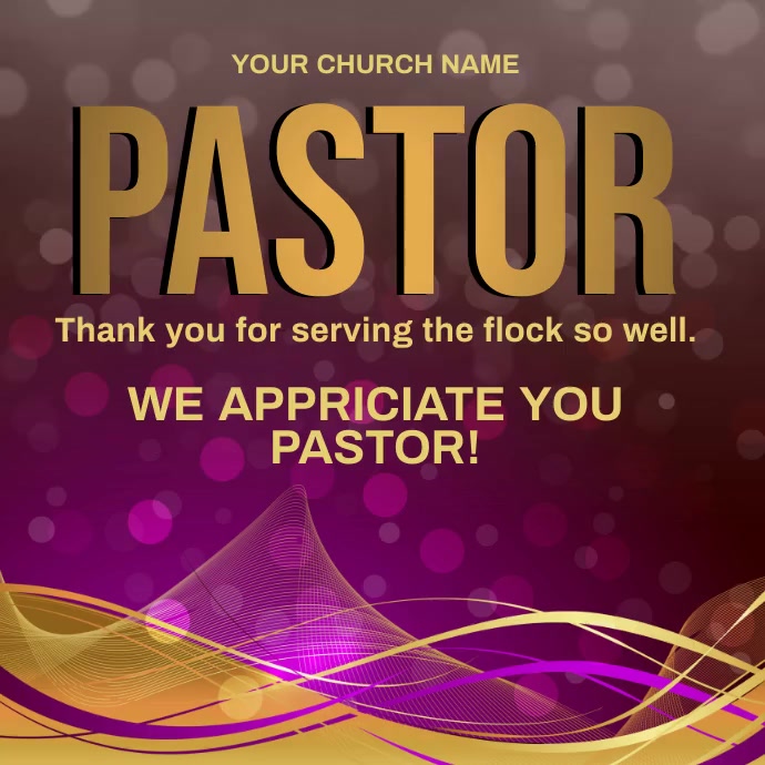 Pastor Appreciation Cards Free Printable