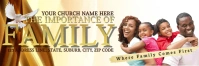 Church Pastor Car Sticker Template Banner 2 × 6