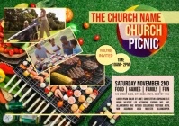 Church Picnic A1 template