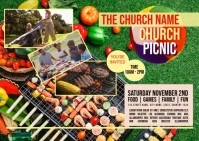 Church Picnic A6 template