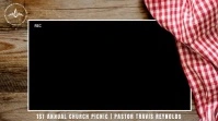 Church Picnic Digital Display (16:9) template