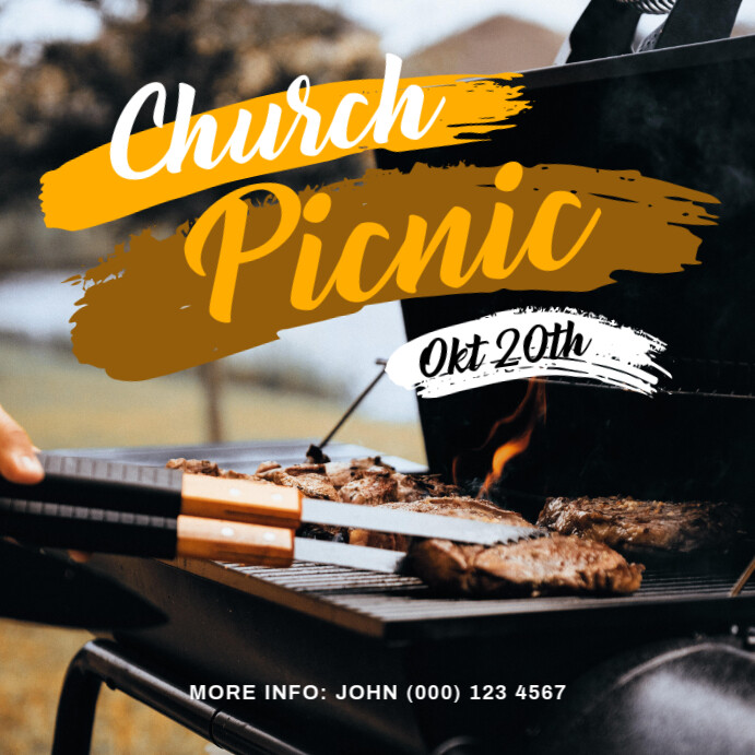 Image 6 for Church Picnic Flyer Templates