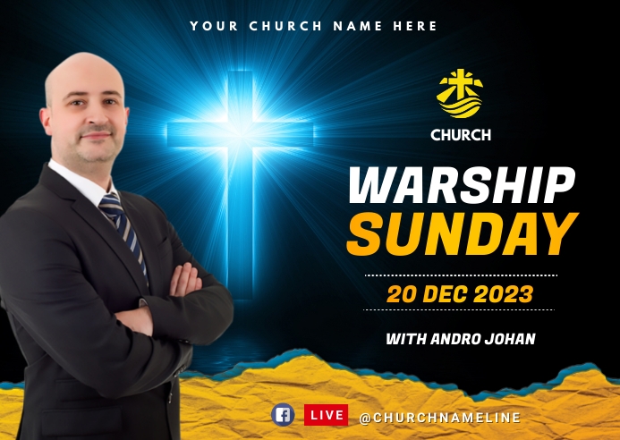 Church Postcard Template | PosterMyWall