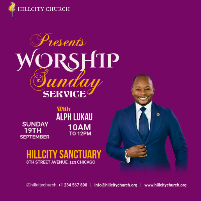 church poster, sunday service,worship,poster Template PosterMyWall