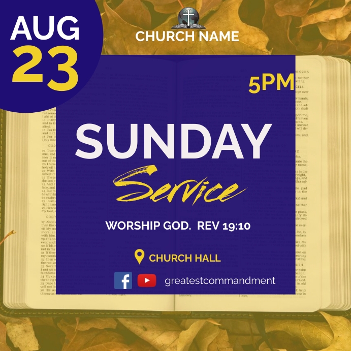 Church poster (1) Template PosterMyWall