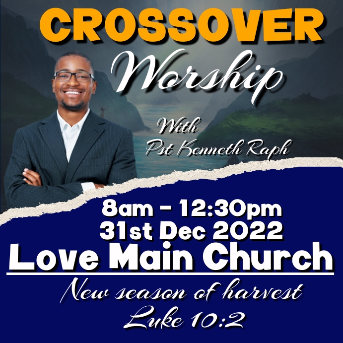 church poster Template PosterMyWall