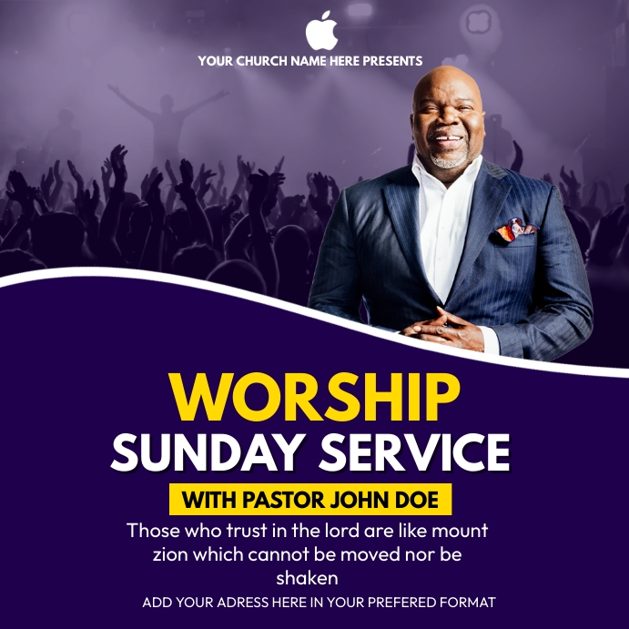 Church Poster Template PosterMyWall Church poster template postermywall