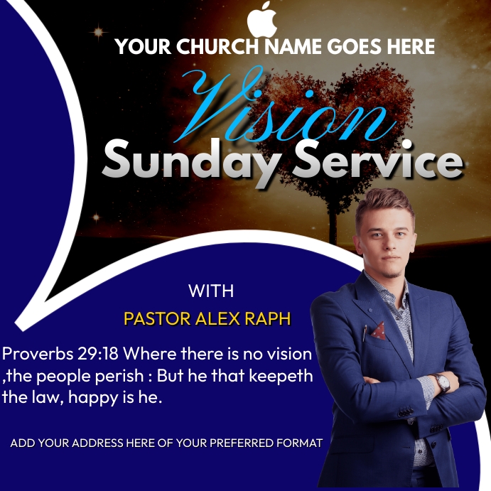 church poster Template PosterMyWall