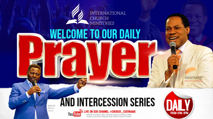 Prayer And Intercession Series Template | PosterMyWall