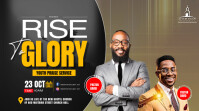 church poster template Wpis na Twittera