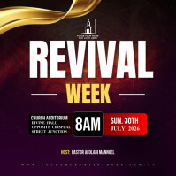 church poster template