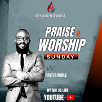 church poster template