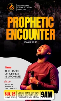 church poster template Oficio US