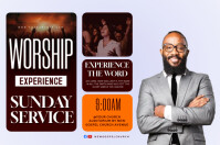 church poster template Plakkaat