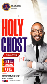 church poster template WhatsApp Status