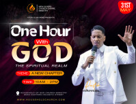 church poster template Flyer (US-Letter)