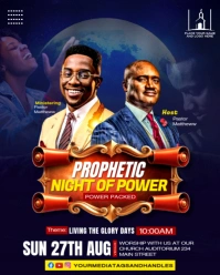 church poster template Instagram Portrait